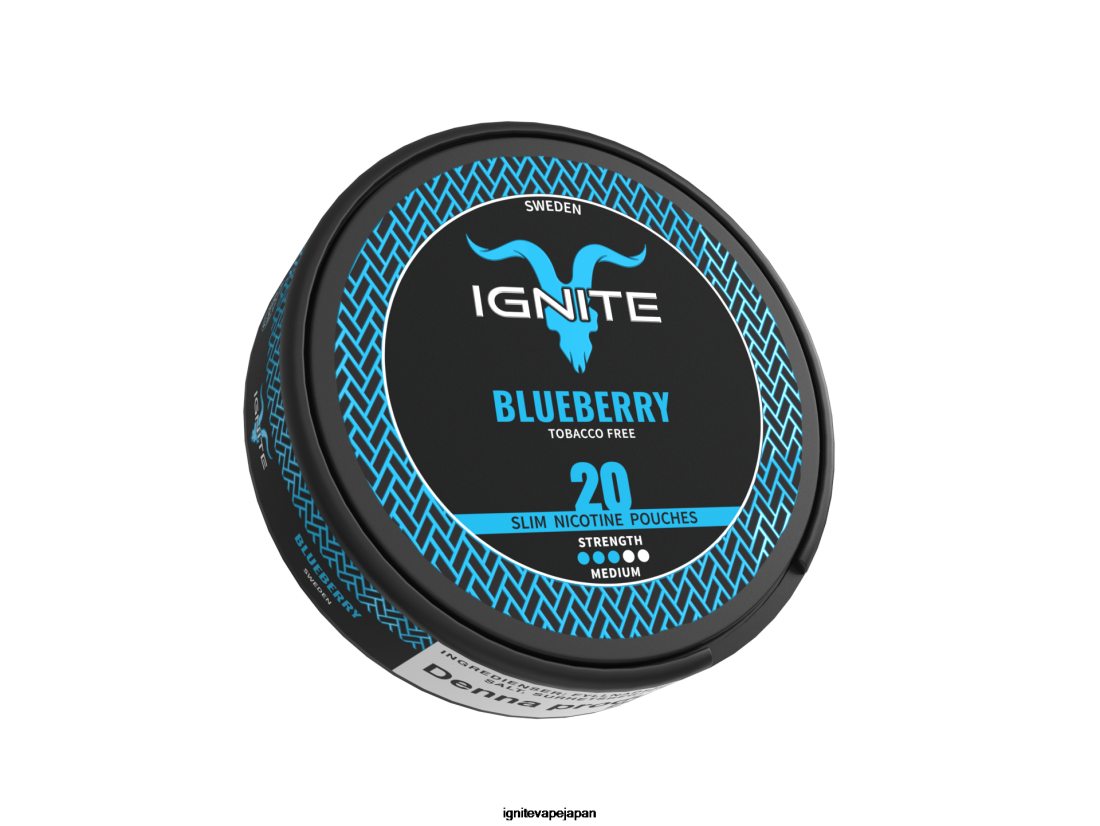 IGNITE ニコチンポーチ ブルーベリー 8F0V165 - IGNITE ベイプ