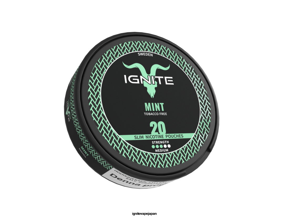 IGNITE ニコチンポーチ ミント 8F0V167 - IGNITE Vape Japan