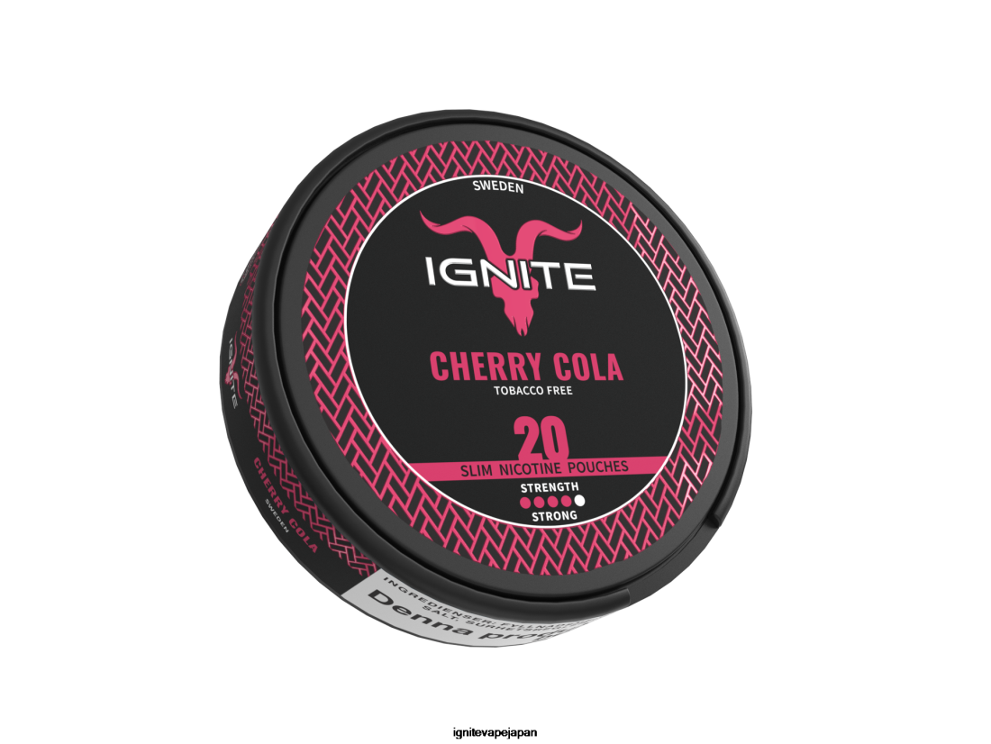 IGNITE ニコチンポーチ チェリーコーラ 8F0V169 - IGNITE Vape Reviews