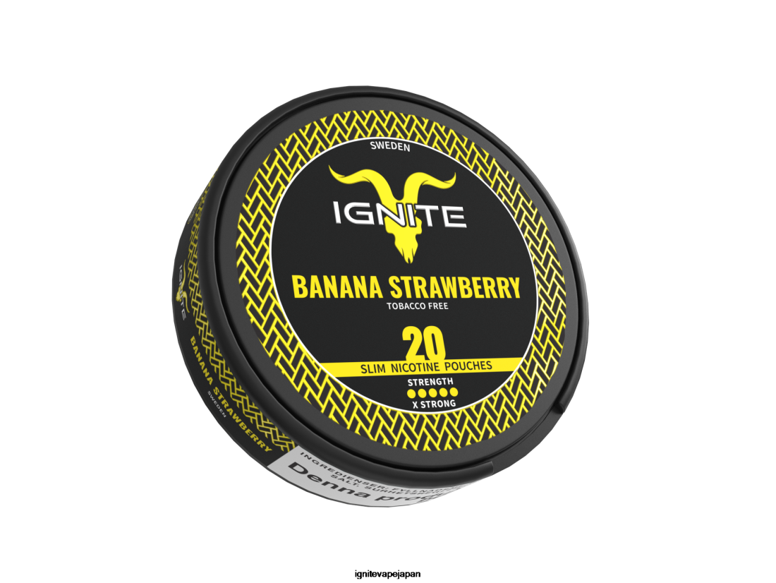 IGNITE ニコチンポーチ バナナイチゴ 8F0V172 - IGNITE Vape Tokyo