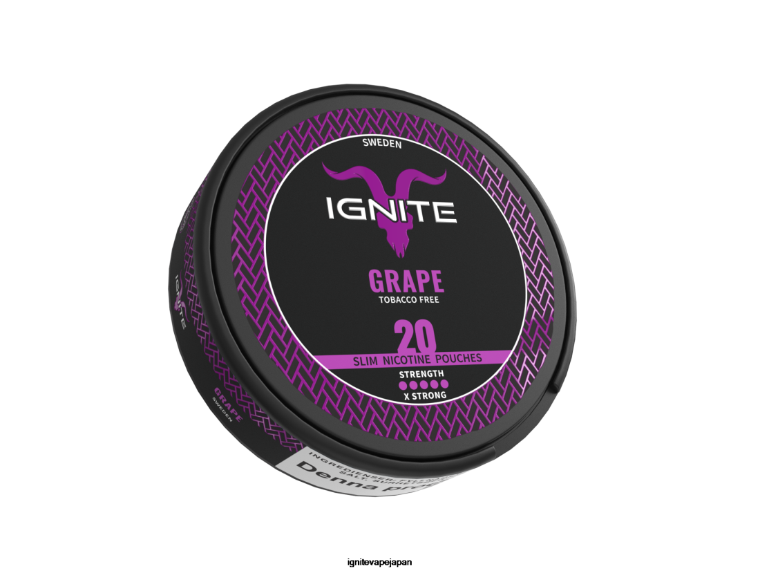 IGNITE ニコチンポーチ 葡萄 8F0V174 - IGNITE Pods Review