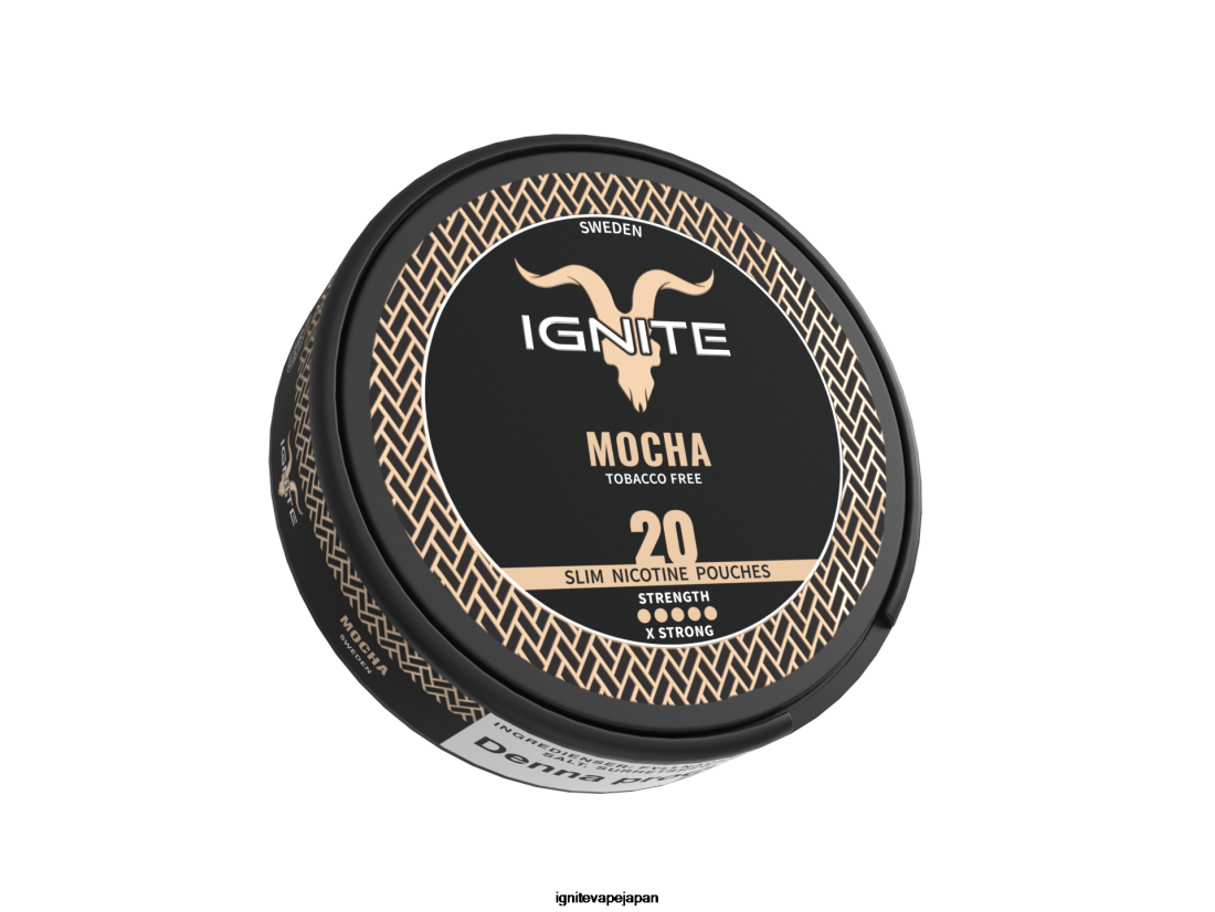IGNITE ニコチンポーチ モカ 8F0V175 - IGNITE ベイプ