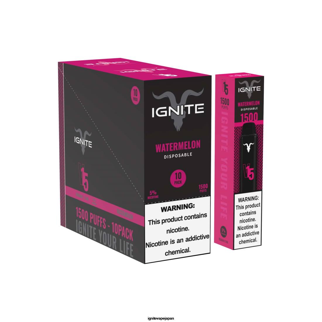 IGNITE V15 VAPEペン10本パック メントール 8F0V103 - IGNITE Vape Price