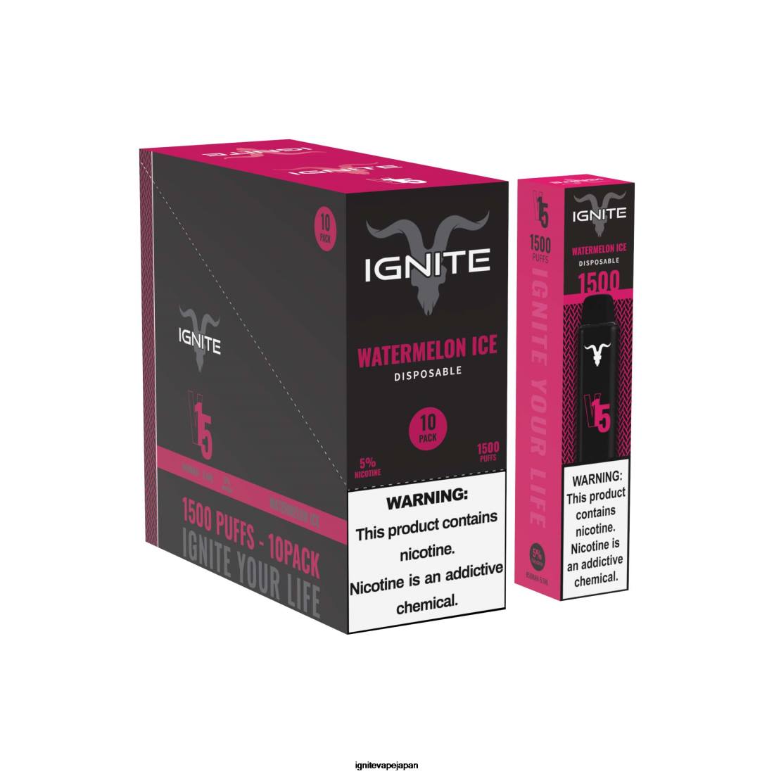 IGNITE V15 VAPEペン10本パック メントール 8F0V103 - IGNITE Vape Price