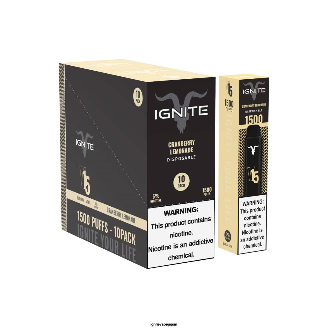IGNITE V15 VAPEペン10本パック メントール 8F0V103 - IGNITE Vape Price