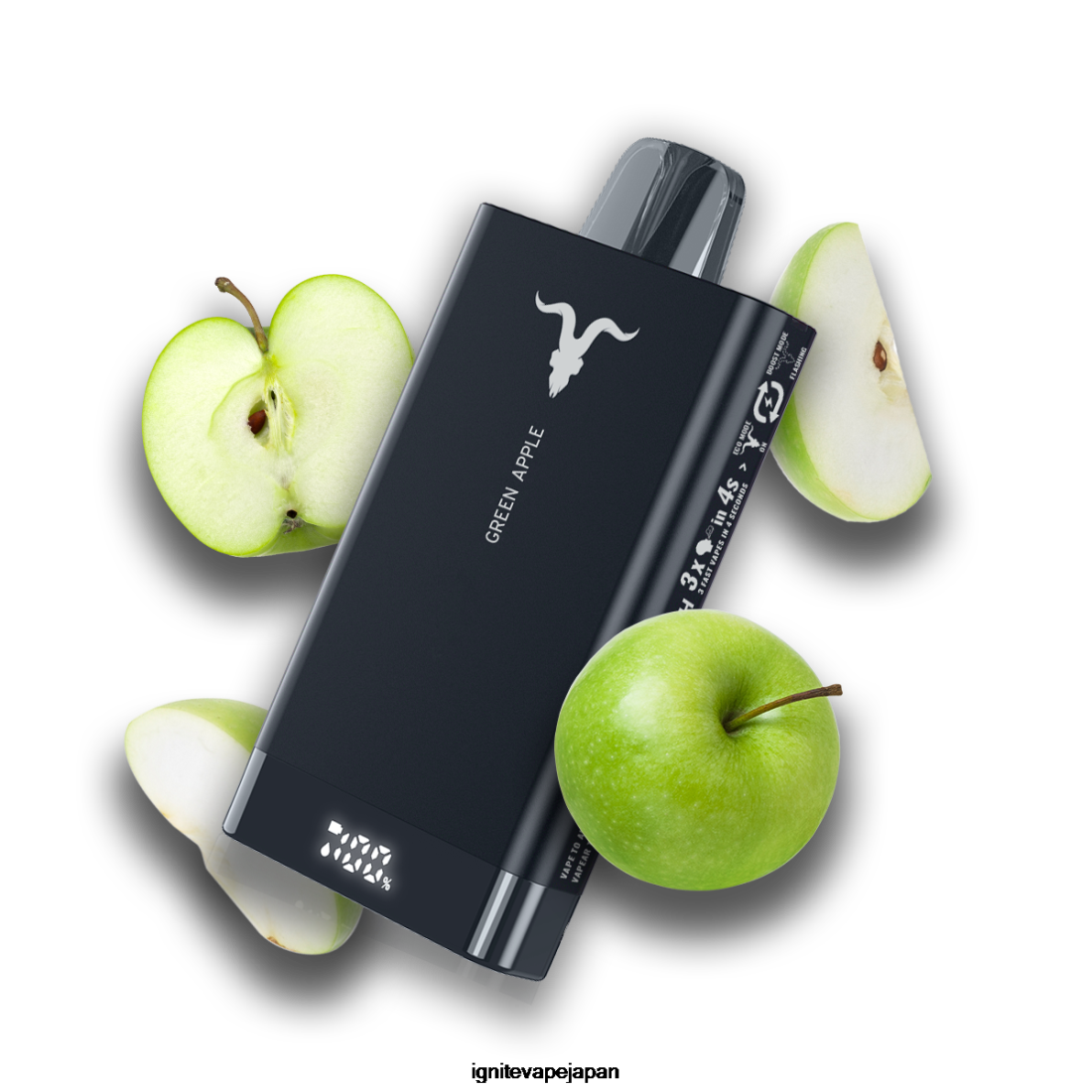 IGNITE V150 ベイプペン 青りんご 8F0V70 - IGNITE Vape Shop