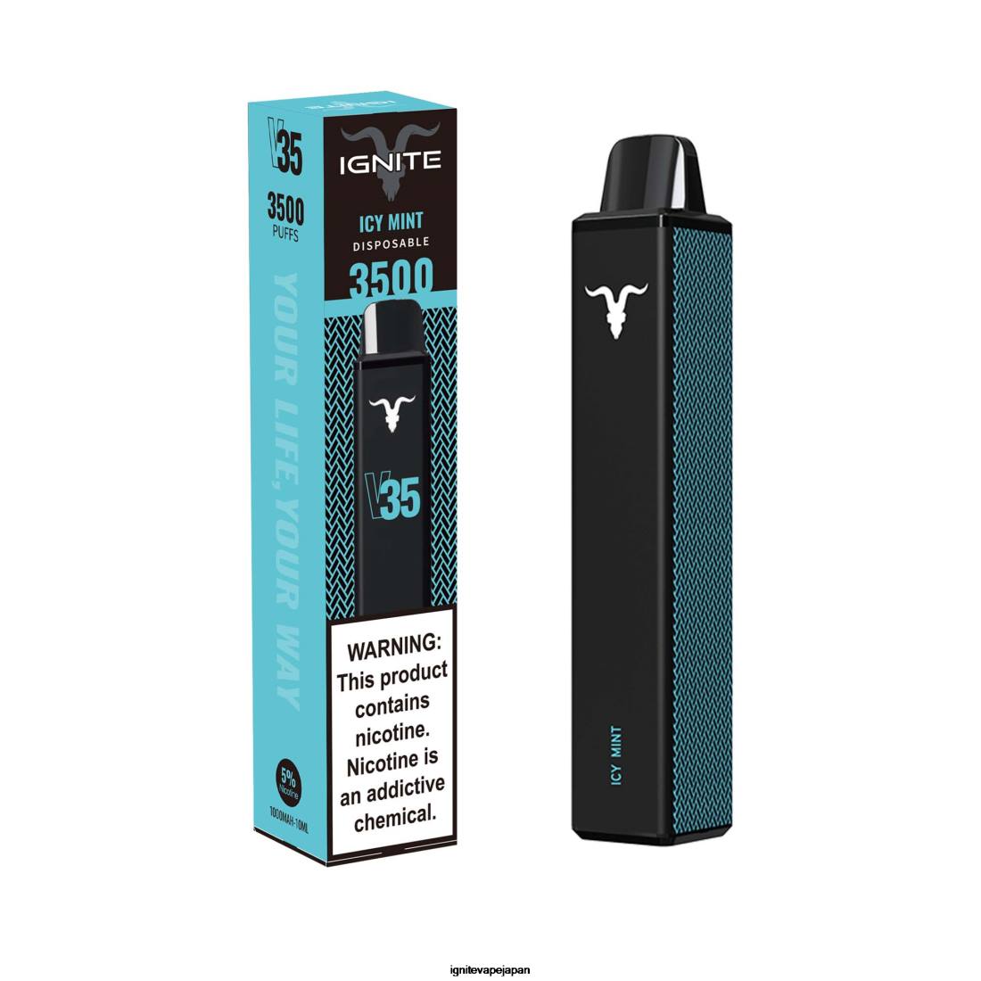 IGNITE V35 ベイプペン アイシーミント 8F0V134 - IGNITE Pods Review