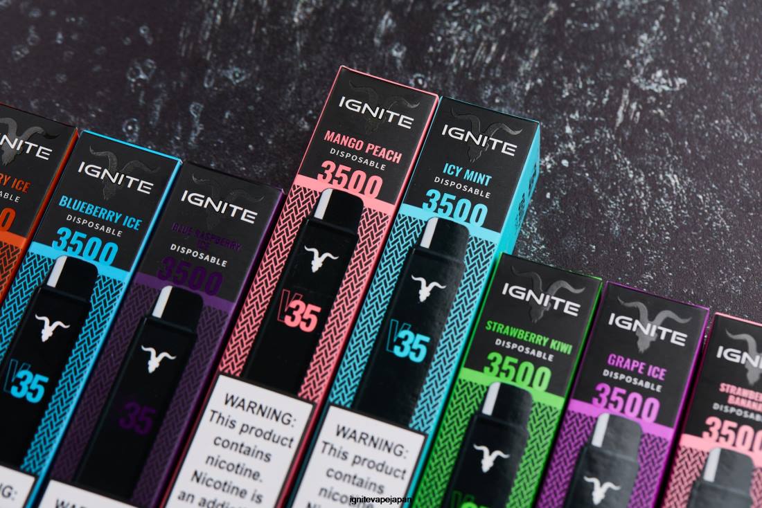 IGNITE V35 VAPEペン10本パック スイカアップルアイス 8F0V129 - IGNITE Vape Reviews