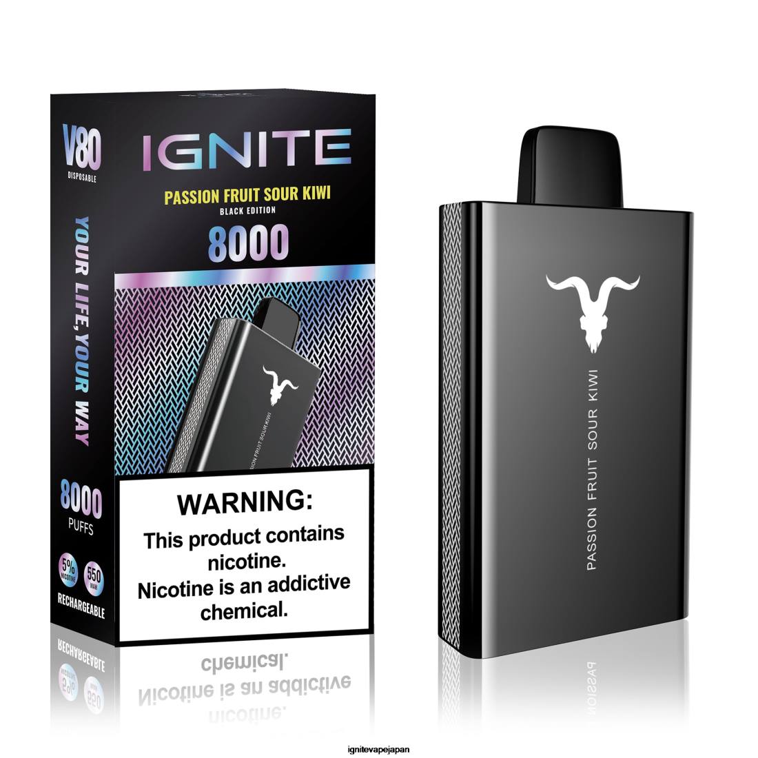 IGNITE V80 ベイプペン アイシーミント 8F0V47 - IGNITE Vape Japan